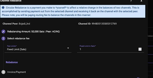 rebalance
